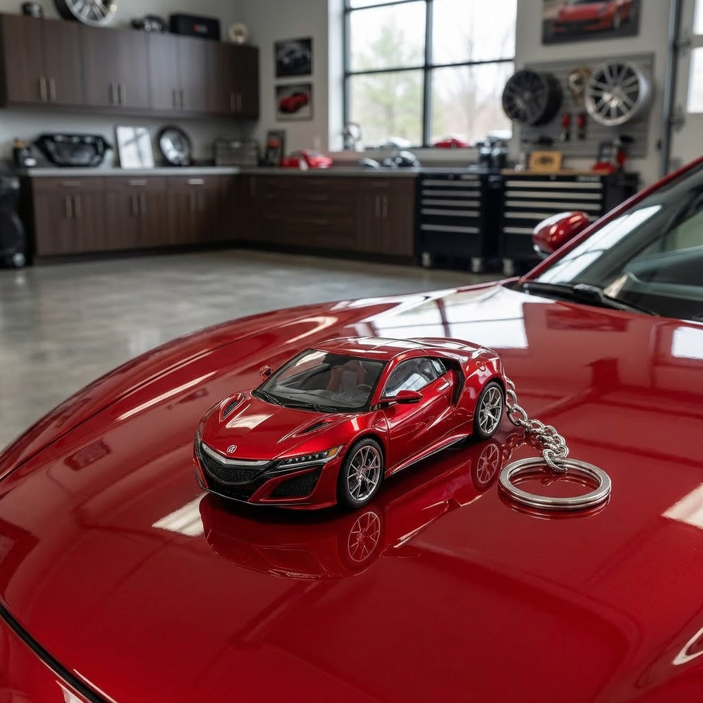 Red Racer Keychain